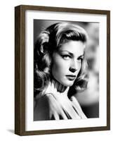 Lauren Bacall, 1946. 1946-null-Framed Photographic Print