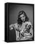 Lauren Bacall, 1950-null-Framed Stretched Canvas