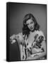 Lauren Bacall, 1950-null-Framed Stretched Canvas