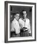 Lauren Bacall and Humphrey Bogart in ‘Key Largo’ 1948-Hollywood Historic Photos-Framed Art Print