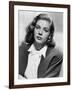 Lauren Bacall (b/w photo)-null-Framed Photo