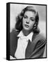 Lauren Bacall (b/w photo)-null-Framed Stretched Canvas