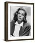 Lauren Bacall (b/w photo)-null-Framed Photo