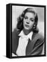 Lauren Bacall (b/w photo)-null-Framed Stretched Canvas