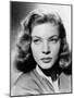 Lauren Bacall (b/w photo)-null-Mounted Photo