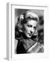 Lauren Bacall (b/w photo)-null-Framed Photo