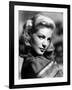 Lauren Bacall (b/w photo)-null-Framed Photo