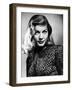 Lauren Bacall (b/w photo)-null-Framed Photo