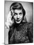 Lauren Bacall (b/w photo)-null-Mounted Photo