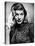 Lauren Bacall (b/w photo)-null-Stretched Canvas