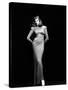 Lauren Bacall (b/w photo)-null-Stretched Canvas