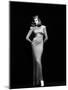 Lauren Bacall (b/w photo)-null-Mounted Photo