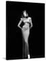 Lauren Bacall (b/w photo)-null-Stretched Canvas