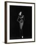 Lauren Bacall (b/w photo)-null-Framed Photo