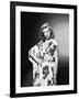 Lauren Bacall, c. 1945 (b/w photo)-null-Framed Photo