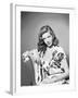 Lauren Bacall, c. 1945 (b/w photo)-null-Framed Photo