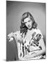 Lauren Bacall, c. 1945 (b/w photo)-null-Mounted Photo