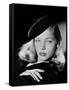 Lauren Bacall en, 1946 (b/w photo)-null-Framed Stretched Canvas