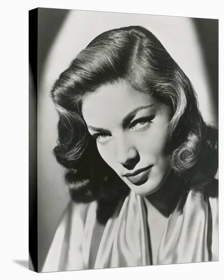 Lauren Bacall II-The Vintage Collection-Stretched Canvas