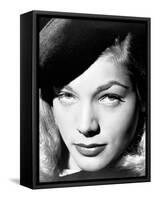 Lauren Bacall. "The Big Sleep" 1946, Directed by Howard Hawks. 1946-null-Framed Stretched Canvas