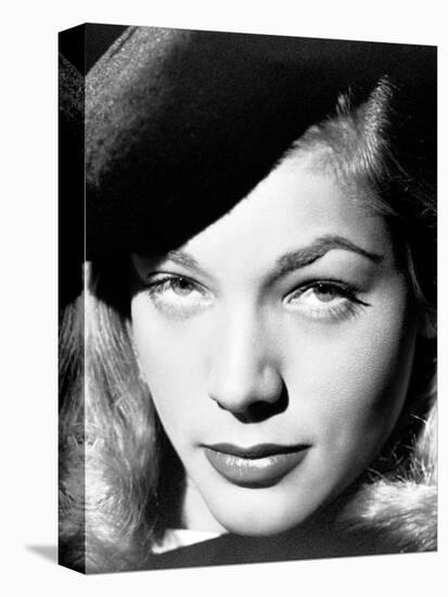 Lauren Bacall. "The Big Sleep" 1946, Directed by Howard Hawks. 1946-null-Stretched Canvas