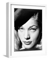 Lauren Bacall. "The Big Sleep" 1946, Directed by Howard Hawks. 1946-null-Framed Photographic Print