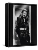 Lauren Bacall "To Have And Have Not" 1944 Directed by Howard Hawks-null-Framed Stretched Canvas