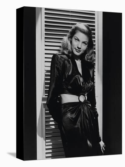 Lauren Bacall "To Have And Have Not" 1944 Directed by Howard Hawks-null-Stretched Canvas