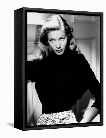 Lauren Bacall-null-Framed Stretched Canvas