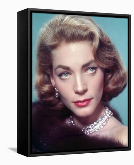 Lauren Bacall-null-Framed Stretched Canvas