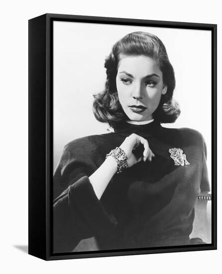 Lauren Bacall-null-Framed Stretched Canvas