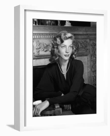 Lauren Bacall-null-Framed Photographic Print