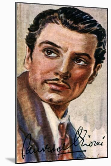 Laurence Kerr Olivier, Baron Olivier, (1907-198), Academy Award Winning English Actor and Director-null-Mounted Giclee Print