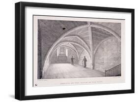 Laurence Pountney Hill, London, C1820-Charles Burton-Framed Giclee Print