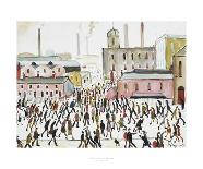 The Schoolyard-L.S. Lowry-Framed Giclee Print