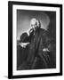 Laurence Sterne, Engraved by Edward Fisher-Sir Joshua Reynolds-Framed Giclee Print