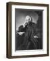 Laurence Sterne, Engraved by Edward Fisher-Sir Joshua Reynolds-Framed Giclee Print