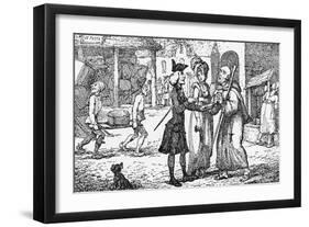 Laurence Sterne - the-Thomas Rowlandson-Framed Giclee Print