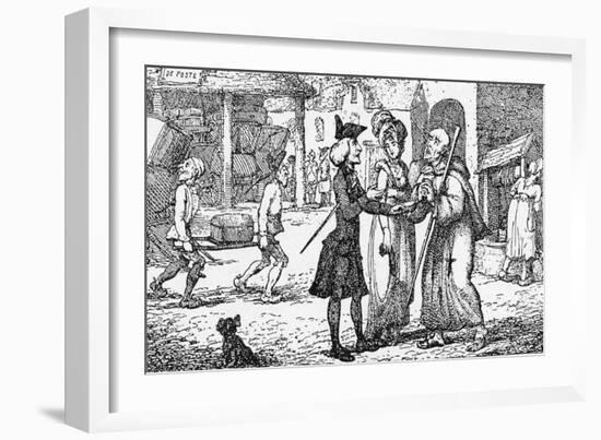 Laurence Sterne - the-Thomas Rowlandson-Framed Giclee Print