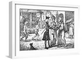 Laurence Sterne - the-Thomas Rowlandson-Framed Giclee Print