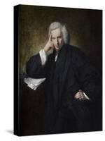 Laurence Sterne --Joshua Reynolds-Stretched Canvas