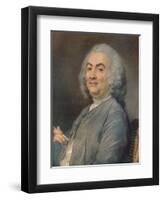 'Laurent Carrs', 1745-Jean-Baptiste Perronneau-Framed Giclee Print