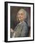 'Laurent Carrs', 1745-Jean-Baptiste Perronneau-Framed Giclee Print