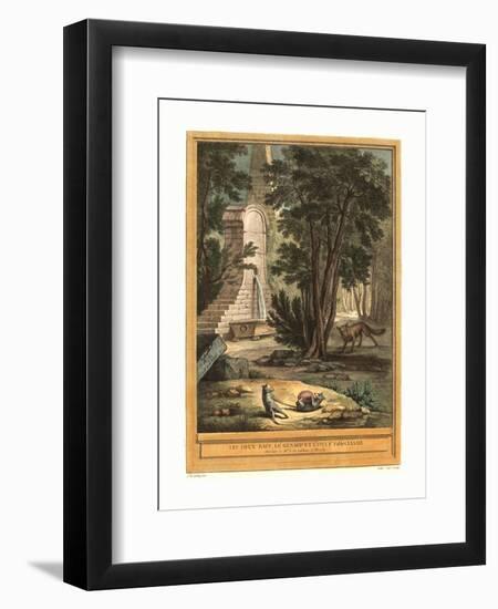 Laurent Cars after Jean Baptiste Oudry (French-null-Framed Giclee Print