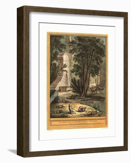 Laurent Cars after Jean Baptiste Oudry (French-null-Framed Giclee Print