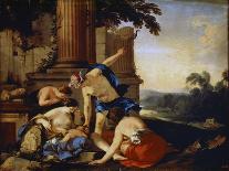 Abraham's Sacrifice, 17th Century-Laurent de La Hyre-Giclee Print