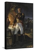 Laurent, marquis de Gouvion Saint Cyr, maréchal de France (1764-1830), repr-Horace Vernet-Framed Stretched Canvas