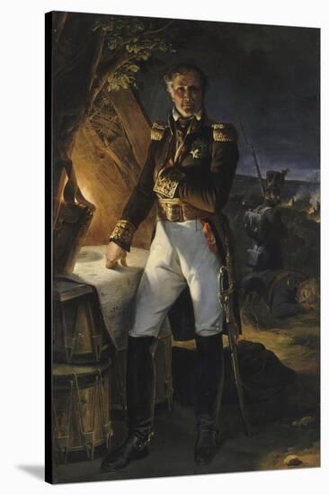 Laurent, marquis de Gouvion Saint Cyr, maréchal de France (1764-1830), repr-Horace Vernet-Stretched Canvas