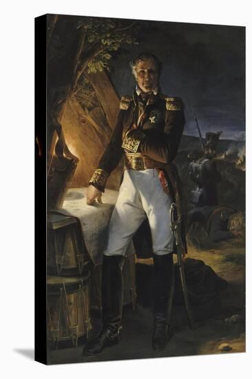 Laurent, marquis de Gouvion Saint Cyr, maréchal de France (1764-1830), repr-Horace Vernet-Stretched Canvas