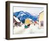 Laurentian Village-Clarence Alphonse Gagnon-Framed Premium Giclee Print